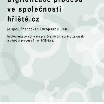 Digitalization of processes in hřiště.cz